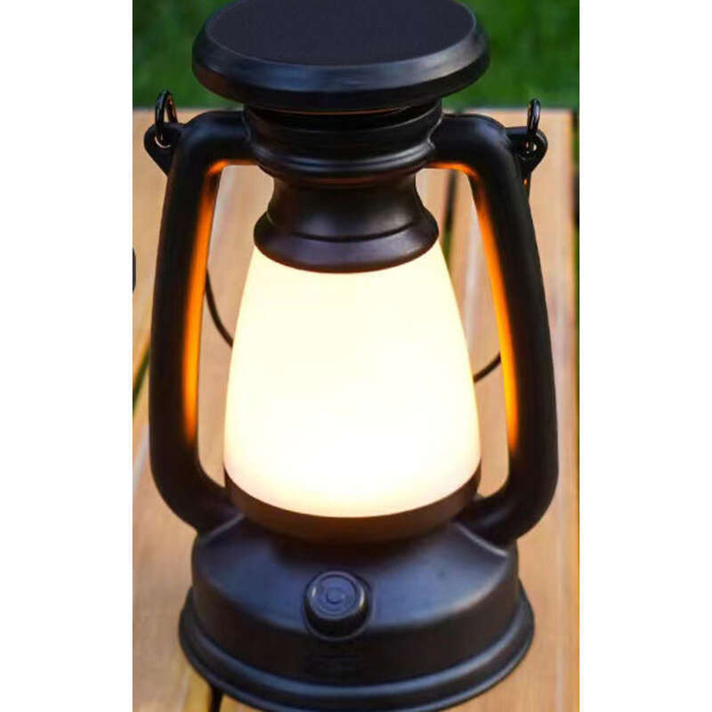 Charging Multifunctional Tent Solar Portable Camping Light, Outdoor Campsite Warm White Dual Color Atmosphere Light_voghion.com