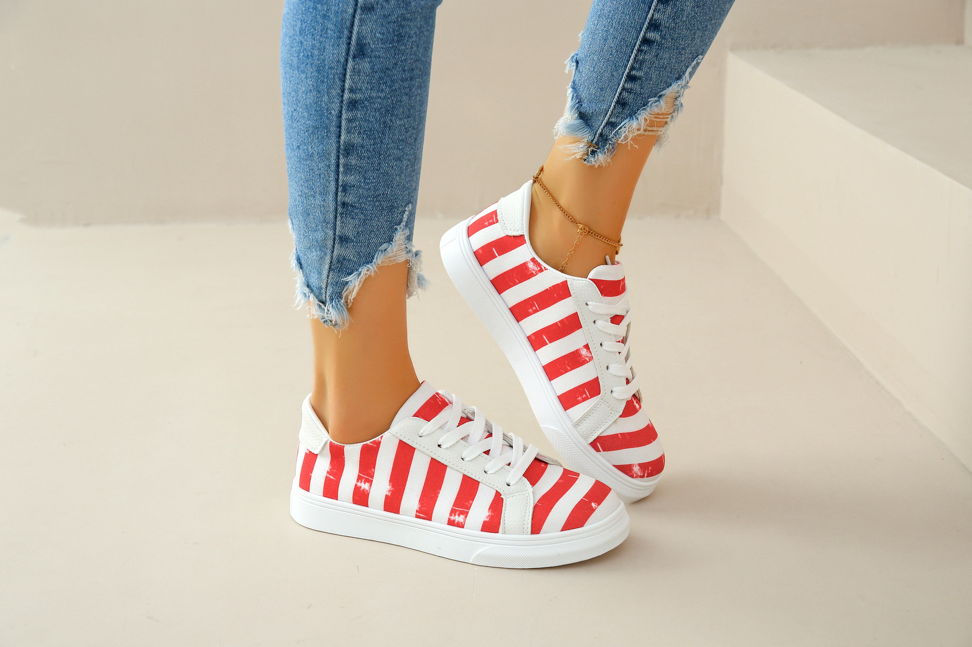 Atmungsaktive Canvas-Schuhe für Damen_voghion.com