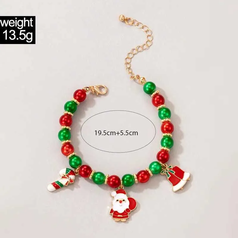 Weihnachts-armband Mit Perlen Für Damen Nikolaus Schmuckstück_voghion.com