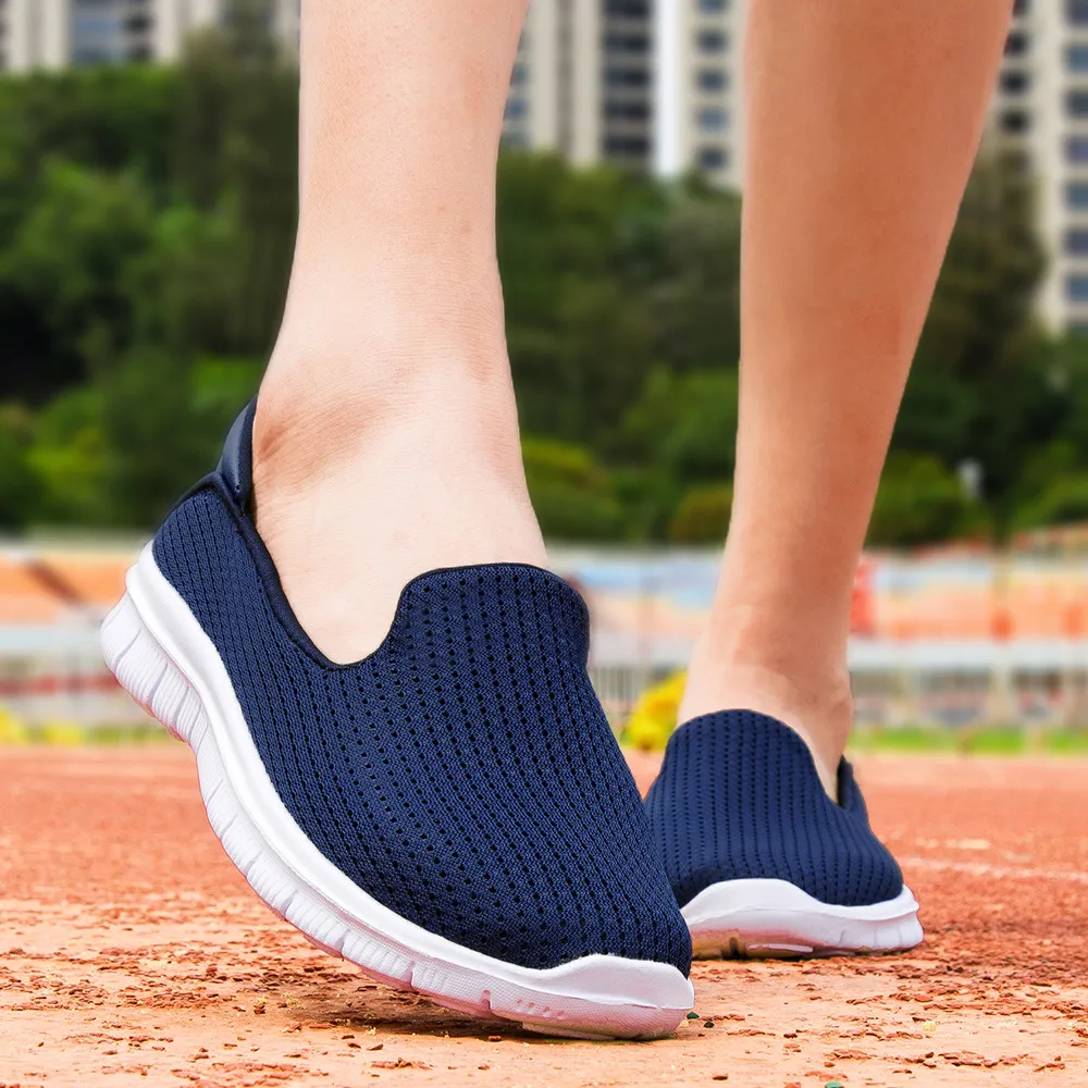 Lightweight 2021 Flat Sneakers New Women Breathable Loafers Quality Ladies Shoes Basket Femme Atillas Mujer Casualisd34_voghion.com