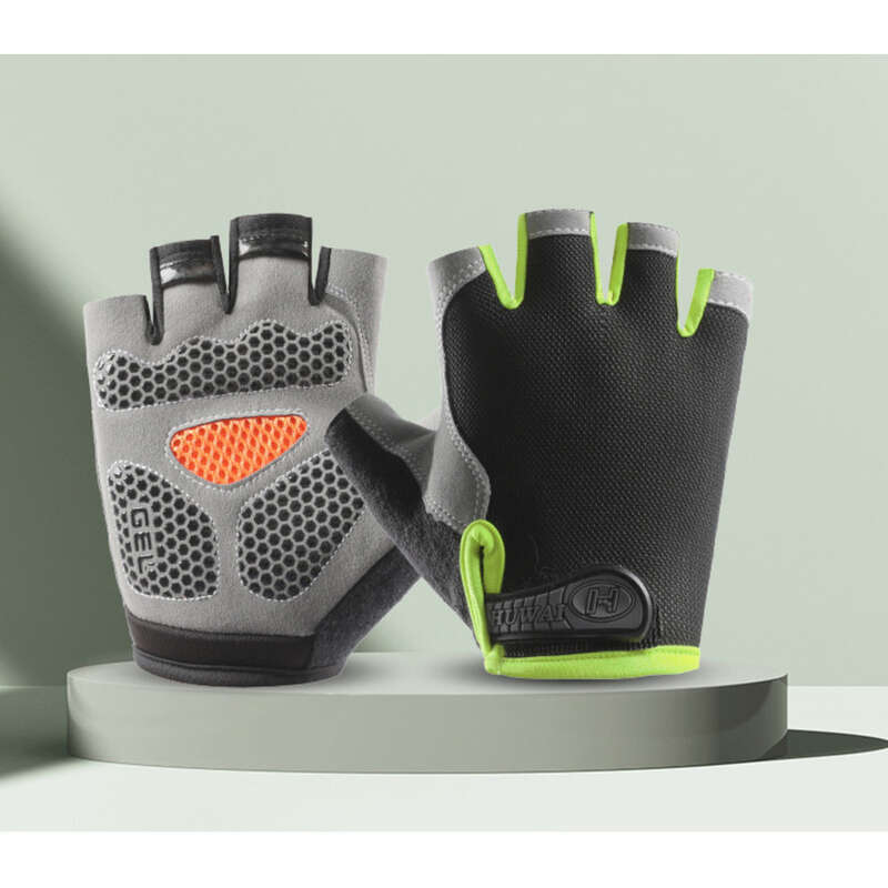Half Men's Outdoor Fitness And Sports, Thin Breathable, Non Slip, Wear-resistant, Mountaineering, Rock Climbing, Exposed_voghion.com