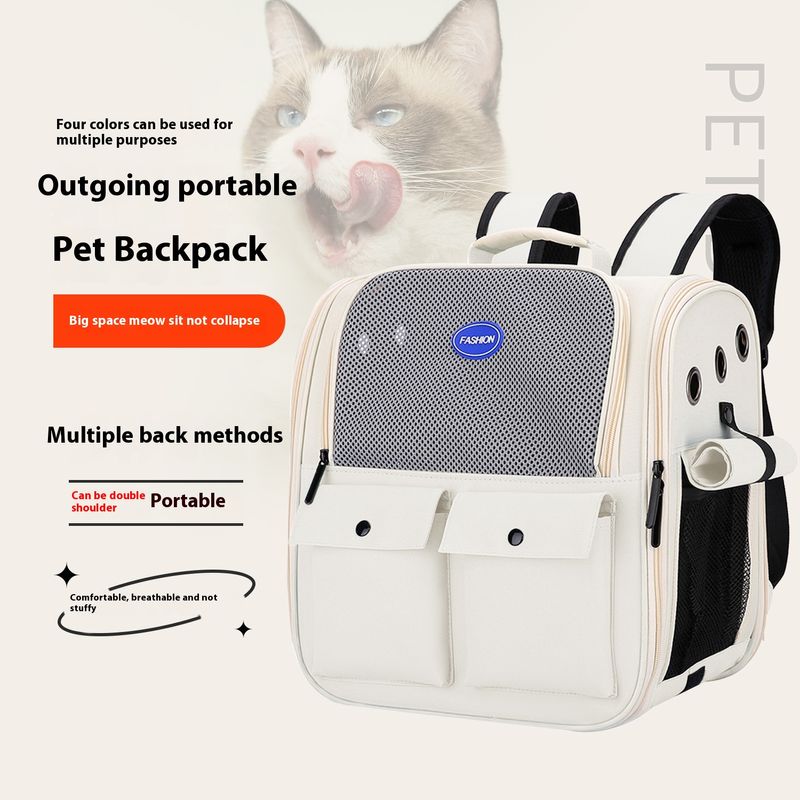 Weltraumtasche, tragbare Katzentasche, Weltrauabine, Hand-Haustiertasche, Hund, atmungsaktiv, Heimtierbedarf_voghion.com