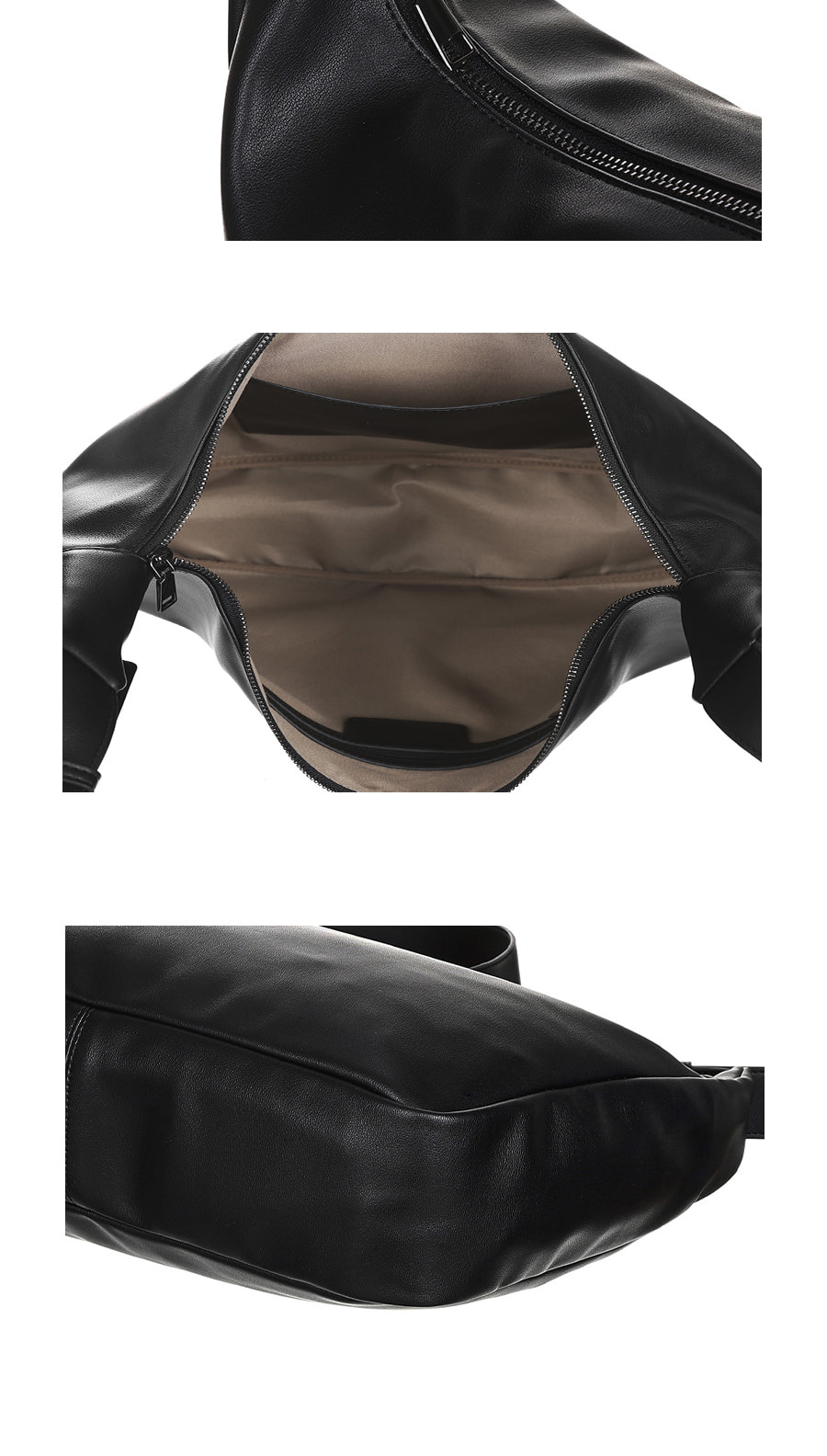 Corea del Sur Color sólido 2024 nuevo bolso de viaje para el aula de un hombro de gran capacidad de cara suave, bolso cruzado único_voghion.com