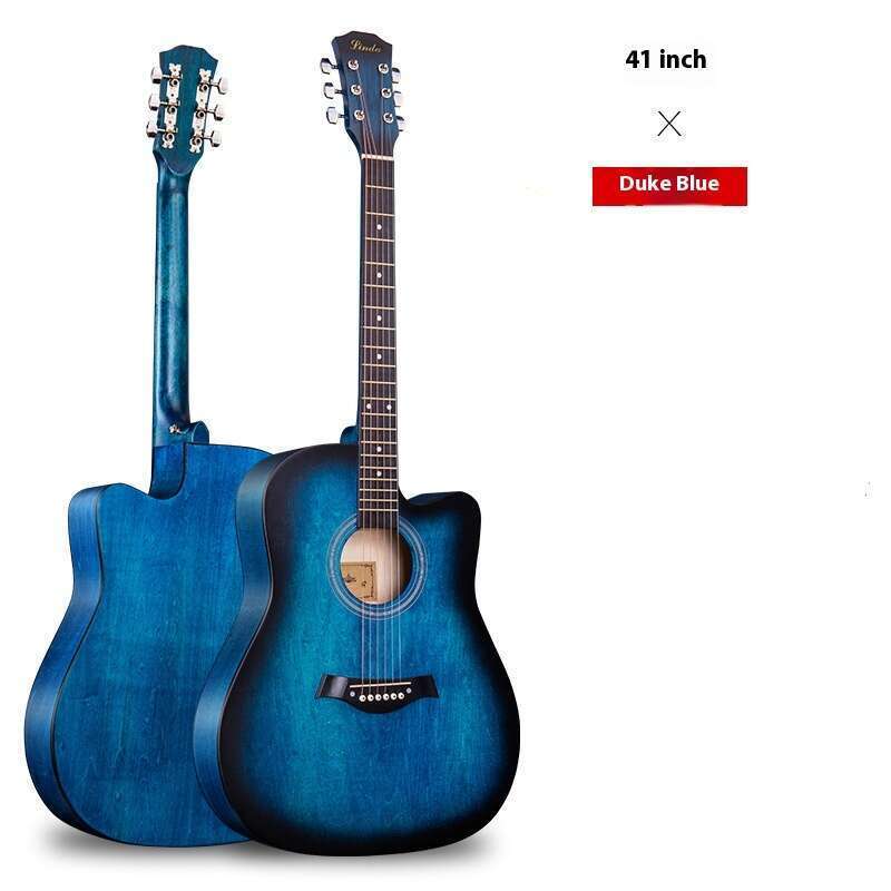 41 db-os egykártyás kezdőknek, 40 db-os népdalos férfi és női gitár, 38 hüvelykes felnőtt gitár, kezdő hangszer kezdőknek_voghion.com