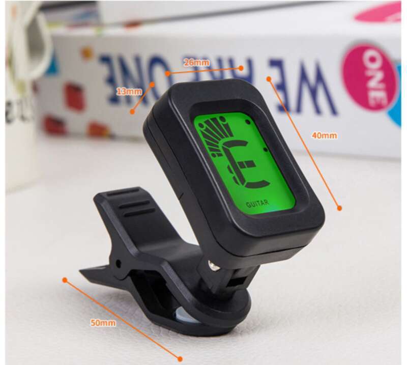 【 2595 Bewertungen 】 Gitarrenclip, Folk-Ukulelen-Tuner, Multifunktionales Zubehör, Gitarrensaiten-Stimmclip_voghion.com