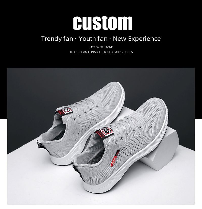 Shoes Wholesale 2023 Autumn Comfortable Breathable Fly Wov M's Fashion Wear-resistant Running Shoes Casual Sneaker_voghion.com
