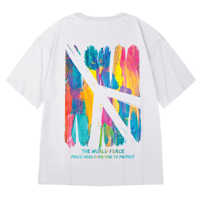 Men's Oversized T-shirt China-chic Style Plus Size Fashion_voghion.com