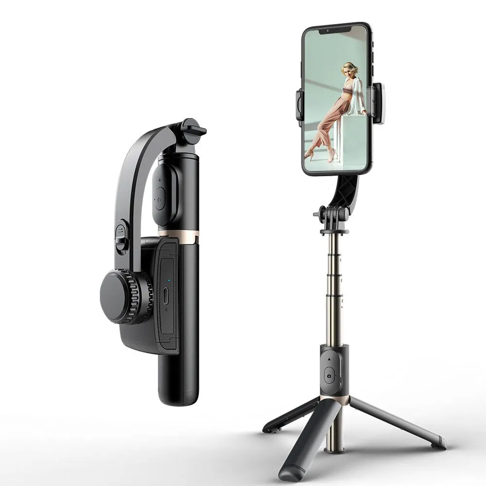 Mobile Video Anti Shaking Vlog Uniaxial Stabilizer Live Bluetooth Selfie Stick Tripod Horizontal And Vertical Shooting_voghion.com