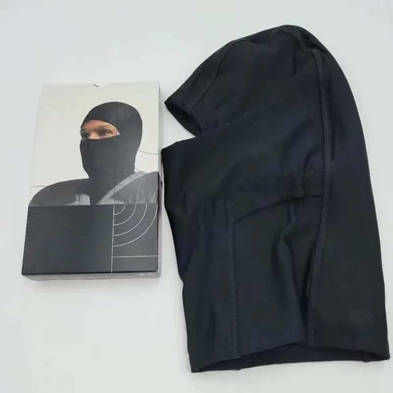 Black Ski Designer Outdoor Cycling Windproof Riding Hegear Brand Sports Face Mask Winter Hat Bonnet Men Neck Gaiter_voghion.com