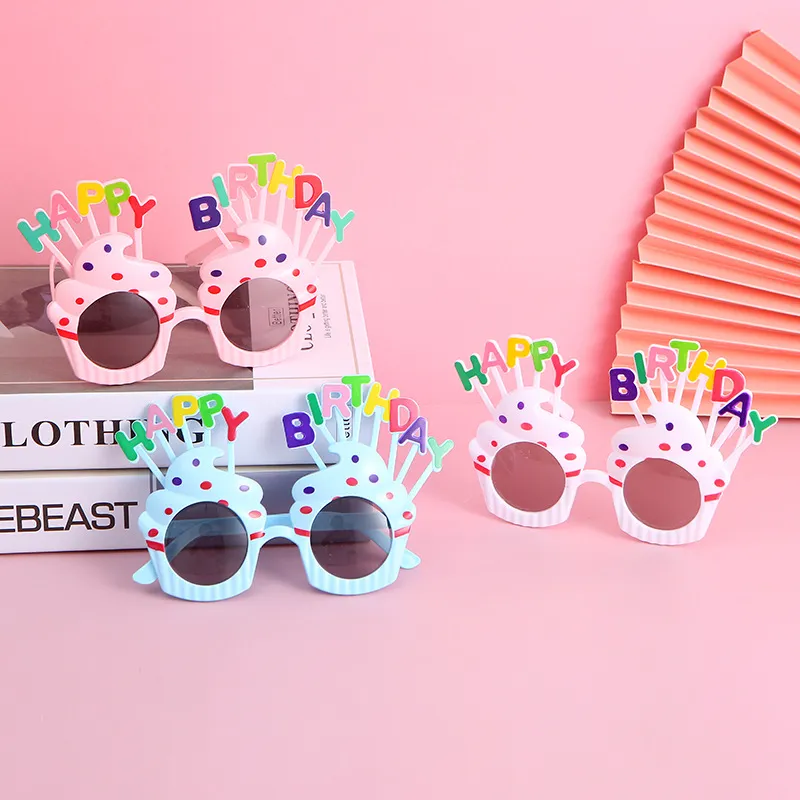 Alles Gute zum Geburtstag kreative Cartoon lustige Brille mit Box 15 Farbe 01_voghion.com