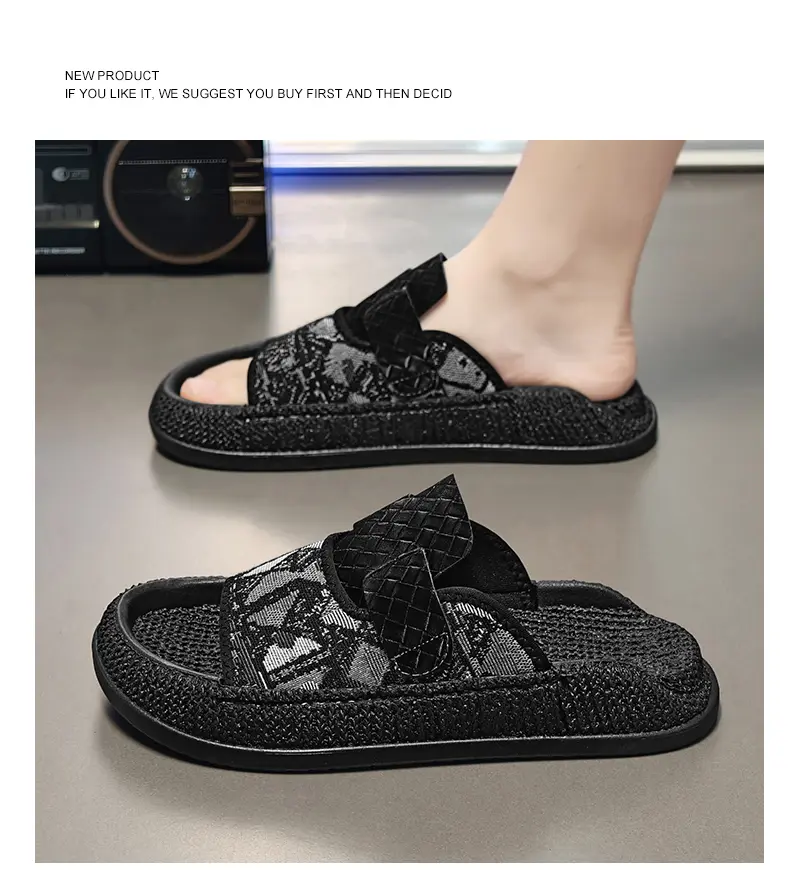 Sandali da mare e ciabatte da uomo stile casual alla moda_voghion.com