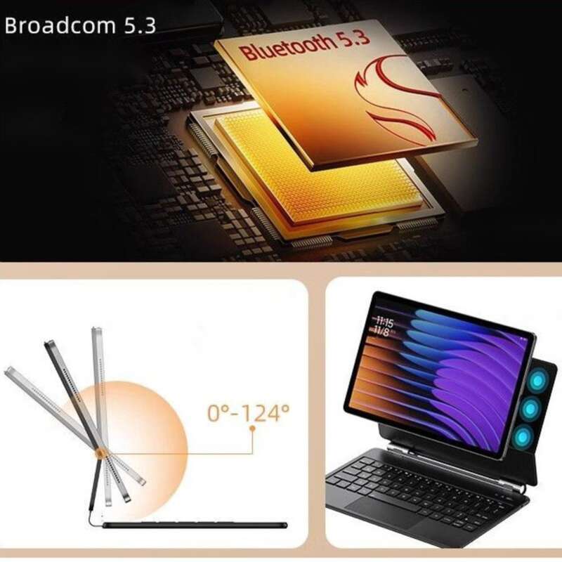 Geeignet für Xiaomi Tablet 7/7 Pro Floating Digital Display Magnetic Absaugung Bluetooth Wonderful Control Keyboard 6spro_voghion.com