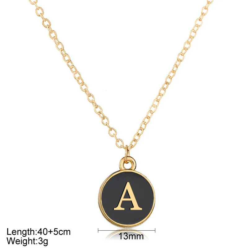 Collier initiales alphabet pendentif lettre pour femme bijoux_voghion.com