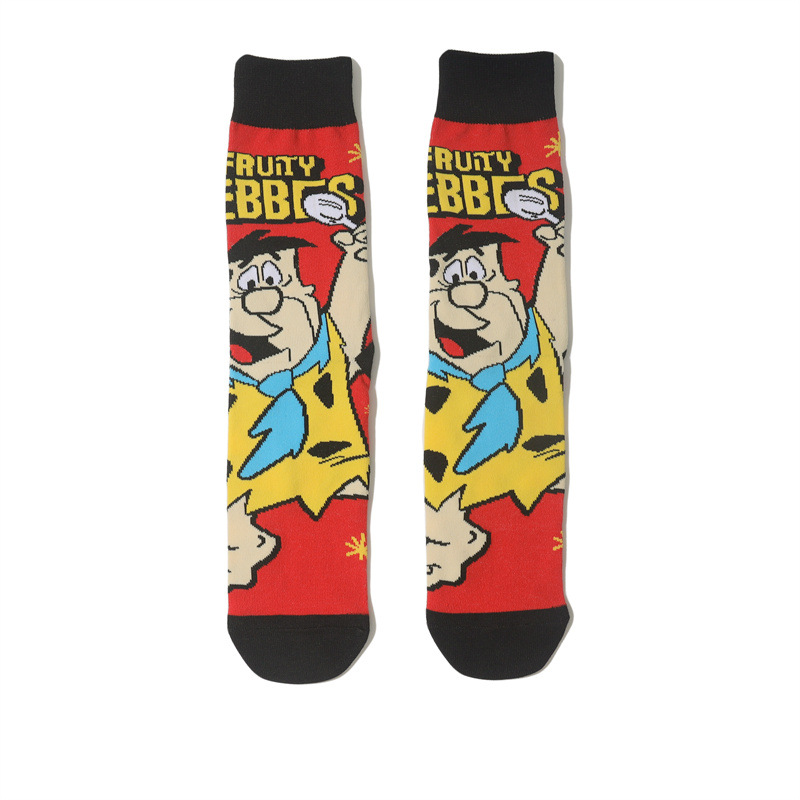 2025d Anime Cartoon For Men, Breathable And Comfortable Cotton Long Socks With Characters_voghion.com