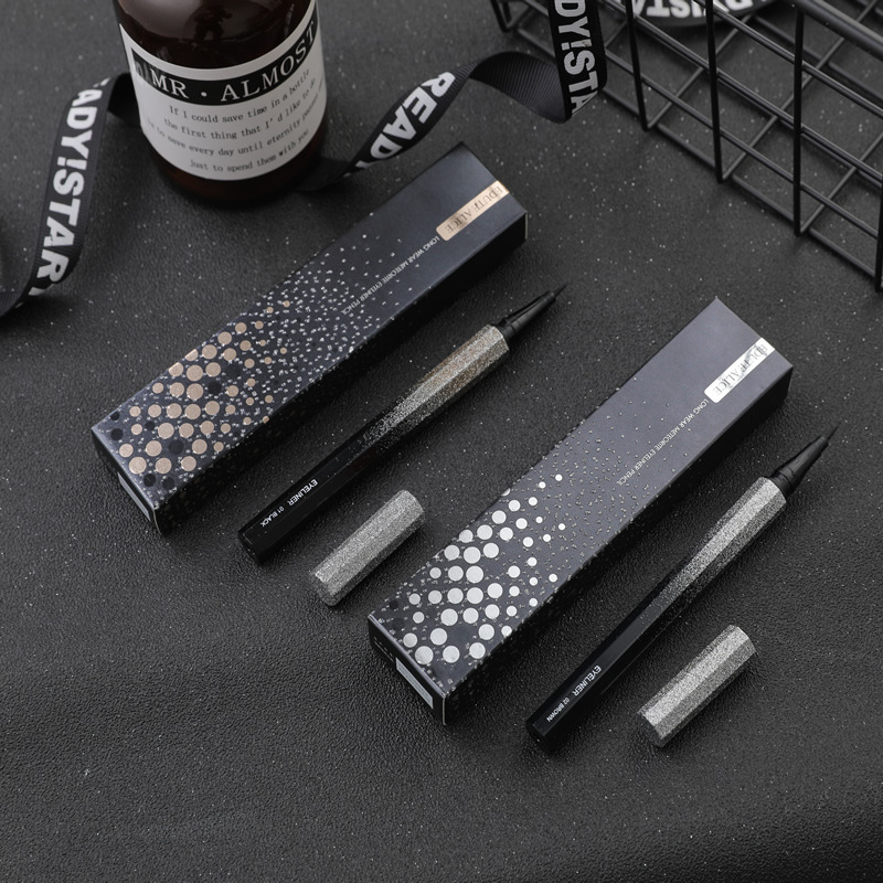 [] Beauty maker gel waterproof not easy to smudge eyeliner pen is extremely thin and durable black_voghion.com