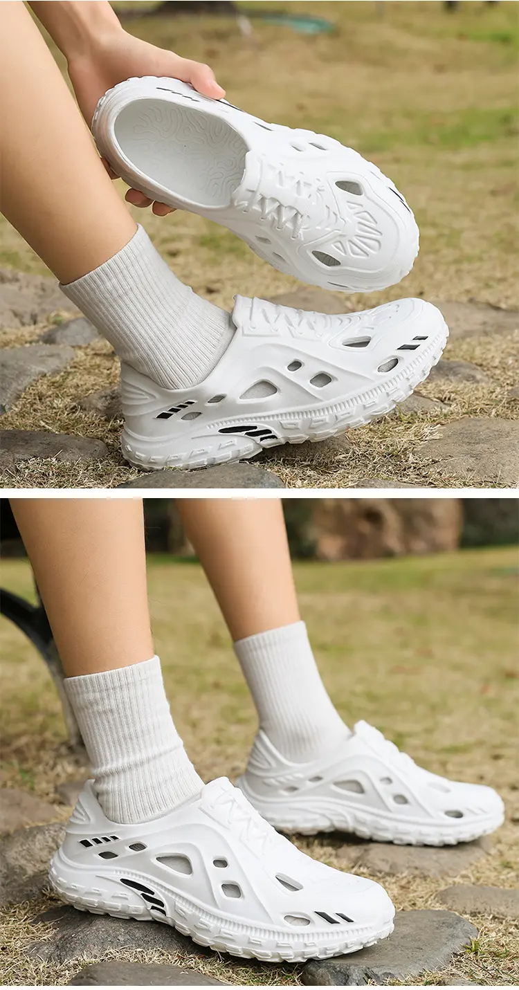 Summer Hole Sandals For Men Lightweight Eva Breathable Slippers_voghion.com