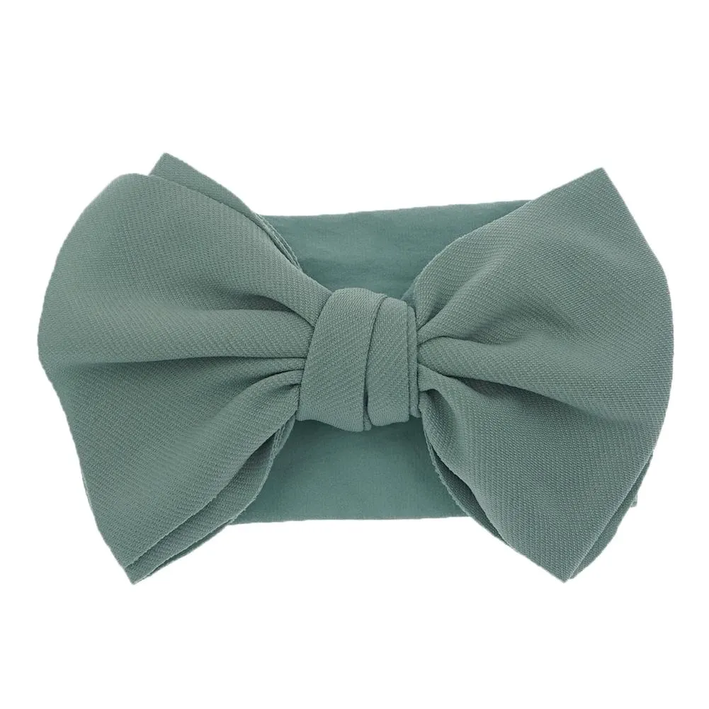 15 st/lot Baby Turban Bows Huvudomslag Söt Småbarn Foto rekvisita Huvudbonader Spädbarn Barn Håraccessoarer Rosett Pannband_voghion.com
