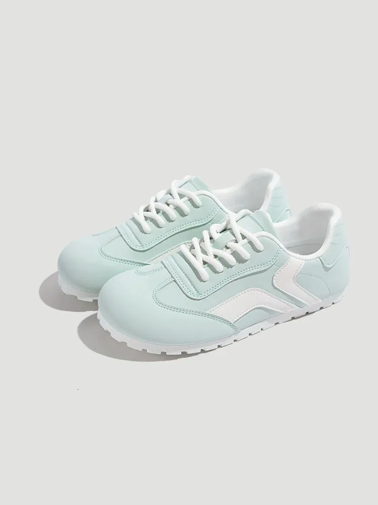Scarpe sportive casual donna verde menta per uso quotidiano_voghion.com