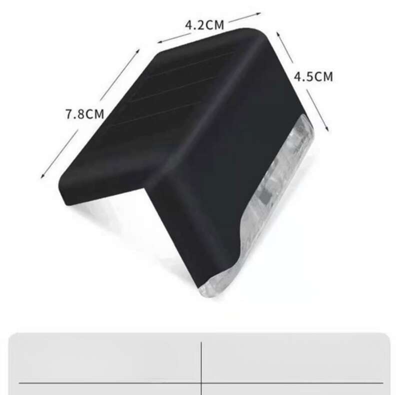 Luces solares decorativas para exteriores, para escaleras, patios, jardines, barandillas de pared y escalones._voghion.com