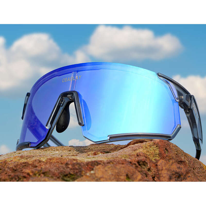 Oubaolai Kleurrijke Kleurveranderende Sportbril Buiten Fietsen Hardlopen Anti Sterk Licht Zonnebrandcrème Mannen En Vrouwen_voghion.com