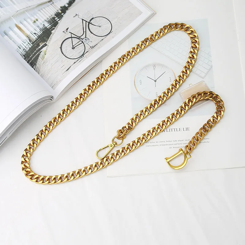 Gürtel Punk Kette Gürtel Kreis Damen Legierung Für Frauen Metall Weibliche Bund Kleider Koreanische Mode Taille StrapBelts_voghion.com