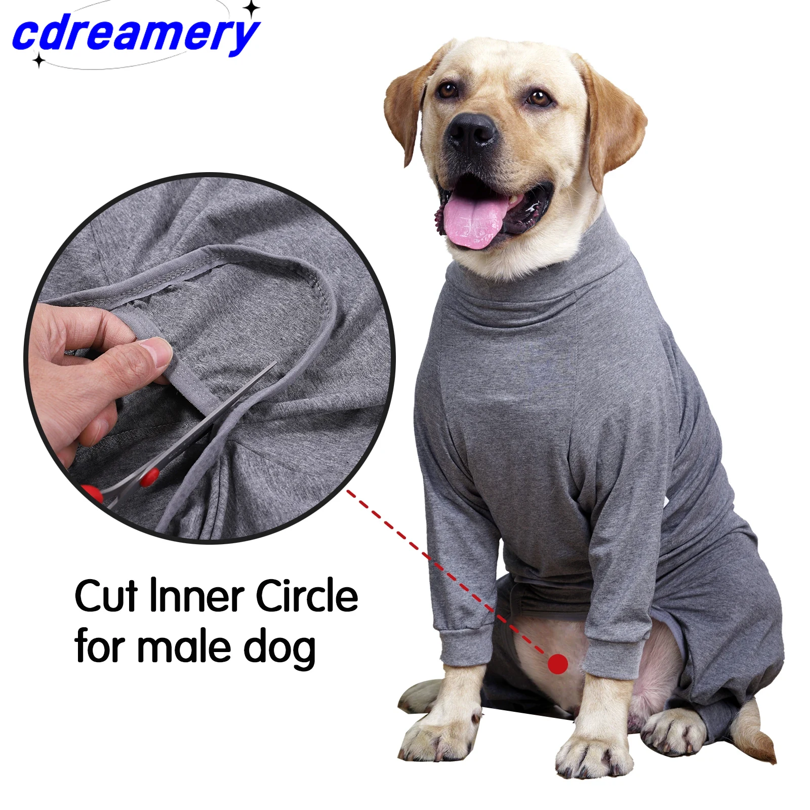 Dog Postoperative Recovery Clothing, Anti-licking Injury Disinfection Clothing, Anti-shedding Pet Clothing, Anxiety Soothing Shirt, Dog Pajamas_voghion.com