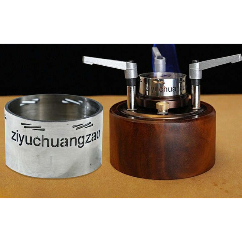 Self Pressurized Alcohol Picnic Windproof Outdoor Portable High Flame Stove, Gasifier, Camping, Tea, Boiling Water, Hot_voghion.com
