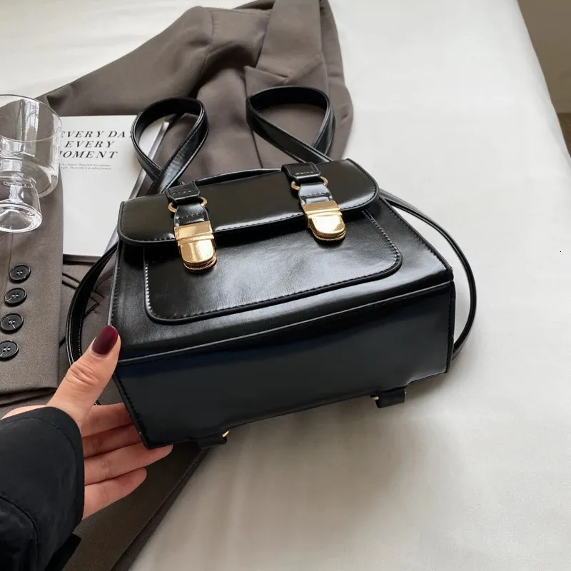 Mochila feminina em couro sintético estilo coreano moda escolar_voghion.com