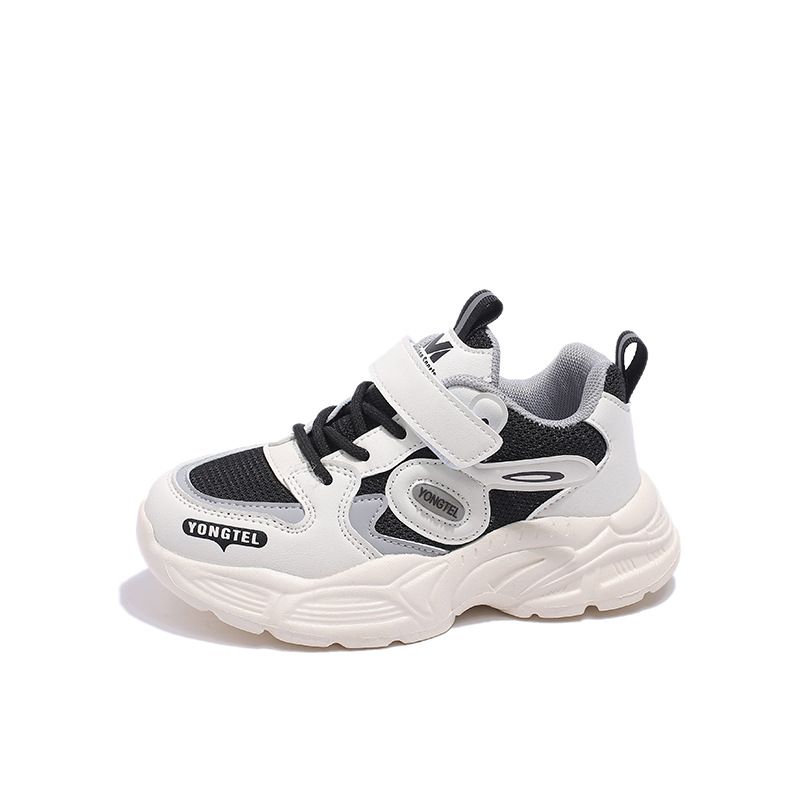 Casual shoes children in spring and autumn, new styles for girls, boys' mesh, 2024 sports shoes, mid size, soft soled,_voghion.com