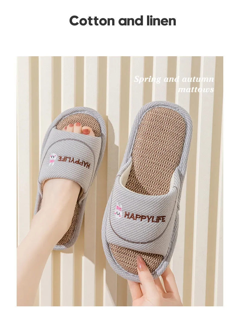 Women's Slippers Comfortable Home Non-slip Spring Autumn Style_voghion.com