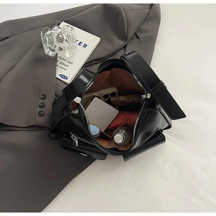 Womens Shoulder Bag Large Capacity Pu Leather Casual Handbag_voghion.com