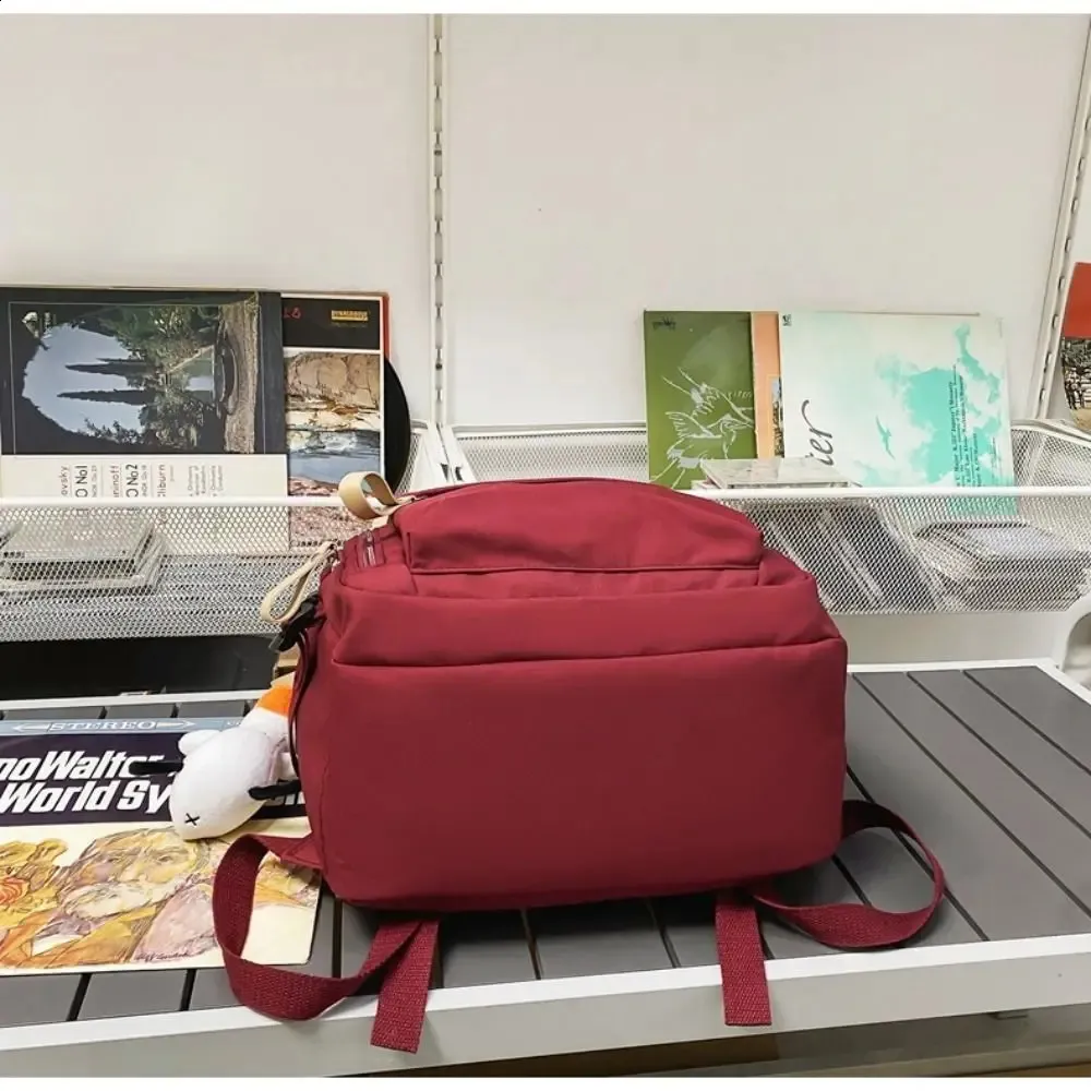 Damen Rucksack Aus Nylon Für Freizeit Uni Schule Und Reisen_voghion.com