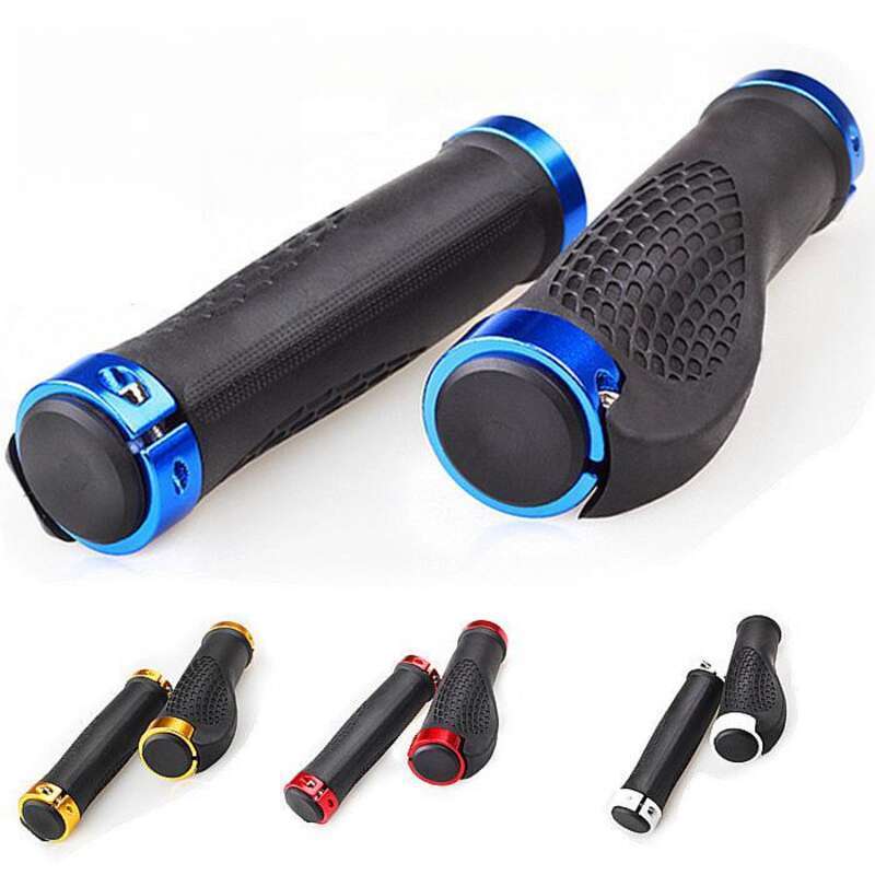 【 90% Positive Review Rate 】 Bicycle Mountain Bike Dead Fly Aluminum Alloy Lock Rubber Anti Slip Handlebar Cover Riding_voghion.com