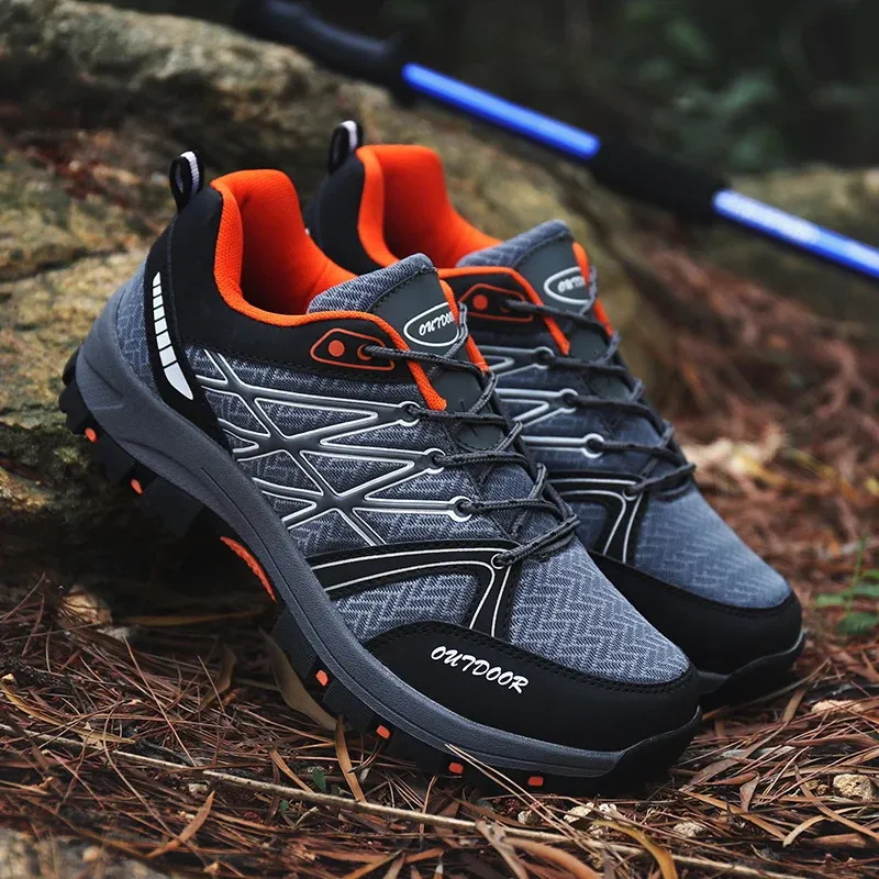 Atmungsaktive Herren Wanderschuhe Für Outdoor Und Trail Running_voghion.com