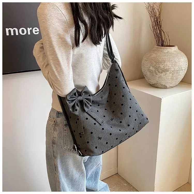 Vintage Women Canvas Backpacks Hearts Print Casual Crossbody Large Capacity Tote Packs Versatile Female Shoulder Bag_voghion.com