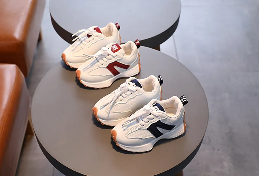 Outdoor Children's Fashion Anti-slip Kids Athletic Girls Boys Sports Shoes Lightweight Breathable Child Casual Sneakers_voghion.com