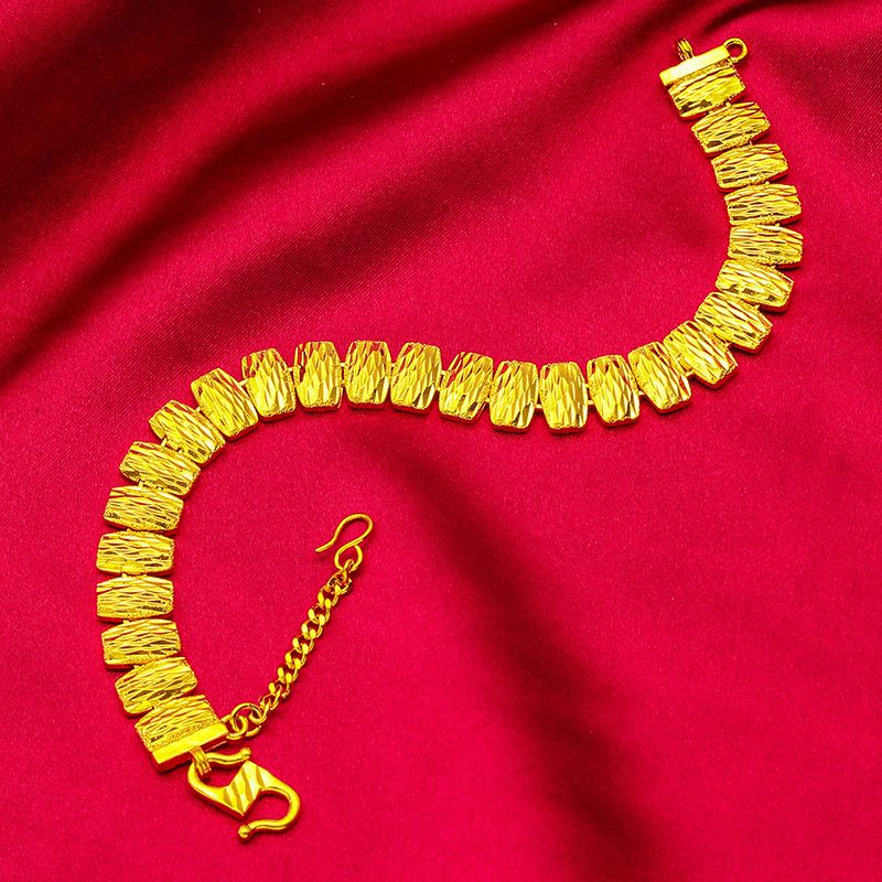 Unisex Schmuck Mode S Schnalle Kleines Quadratisches Armband_voghion.com