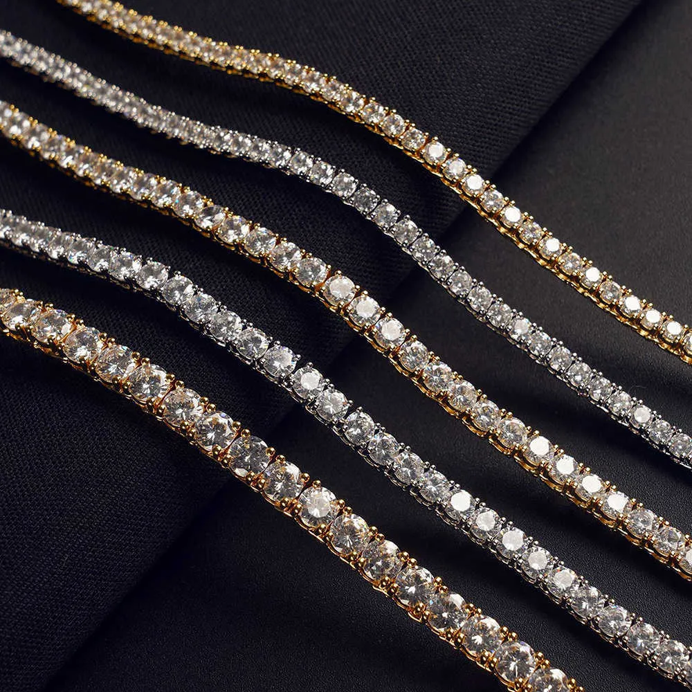 Cubic Zirconia Tennis Bracelet Gold Plated Bangle For Women_voghion.com