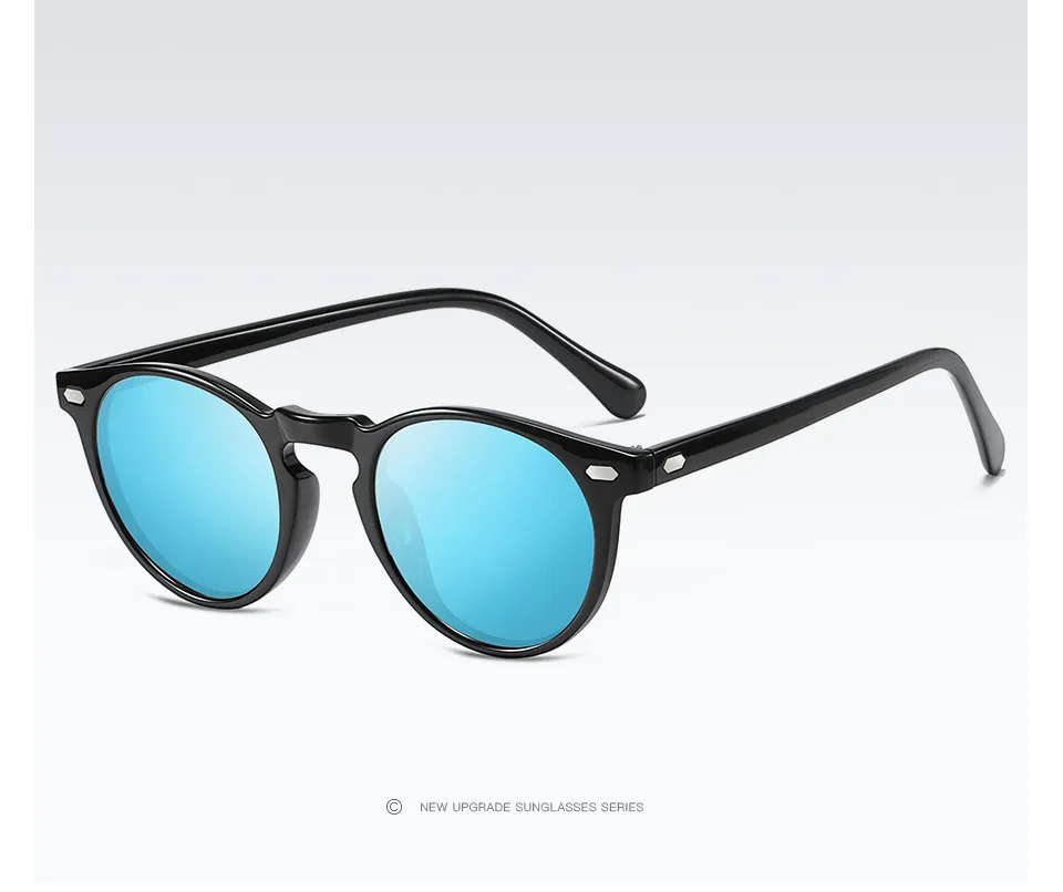 Wholale-Fashion Round Polarized Sunglass For Men And Women Dign Round Sun Glass Vintage Driving Outdoor_voghion.com