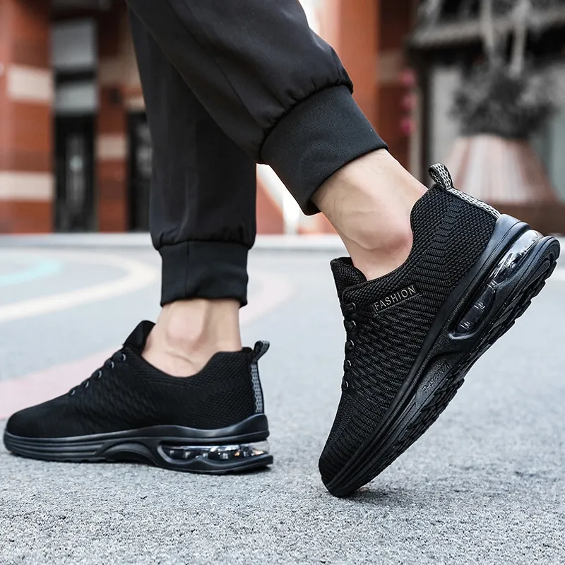 Yeni Spor Rahat Koşu Tide Spring Nefes Alabilen Plaka Ayakkabılar_voghion.com