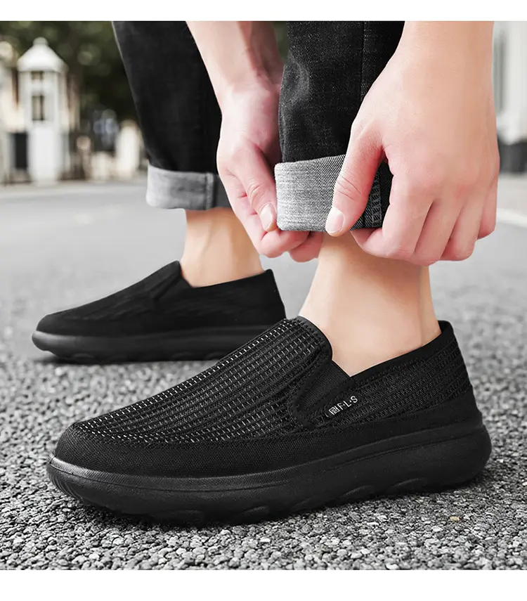 Chaussures décontractées pour homme en mesh respirant pour été_voghion.com