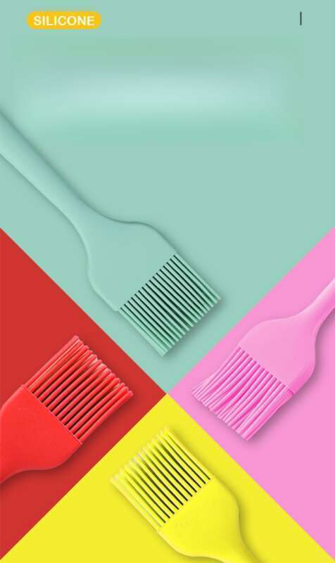 Warm Silicone Pigeon Mouth Barbecue Brush Essential For Kitchen Cooking. It Is Highly Efficient, Non Stick,_voghion.com