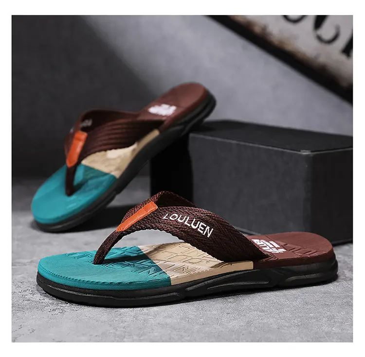 Men's Stylish Flip Flops Summer Trendy Comfortable Slippers_voghion.com