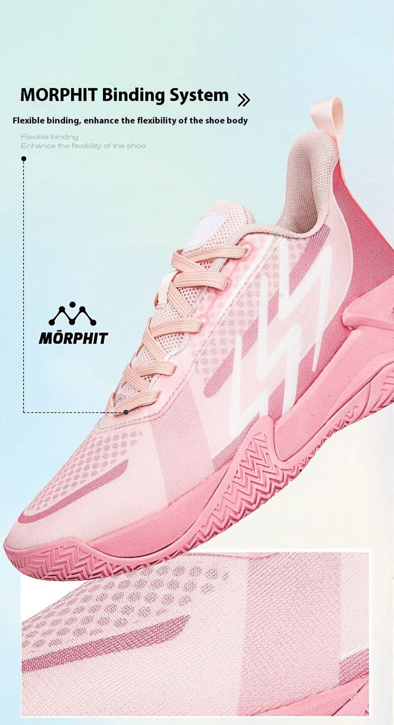 Hochwertige praktische stoßdämpfende Basketballschuhe, Männer Frauen, modische Outdoor-Anti-Rutsch und verschleißfest_voghion.com