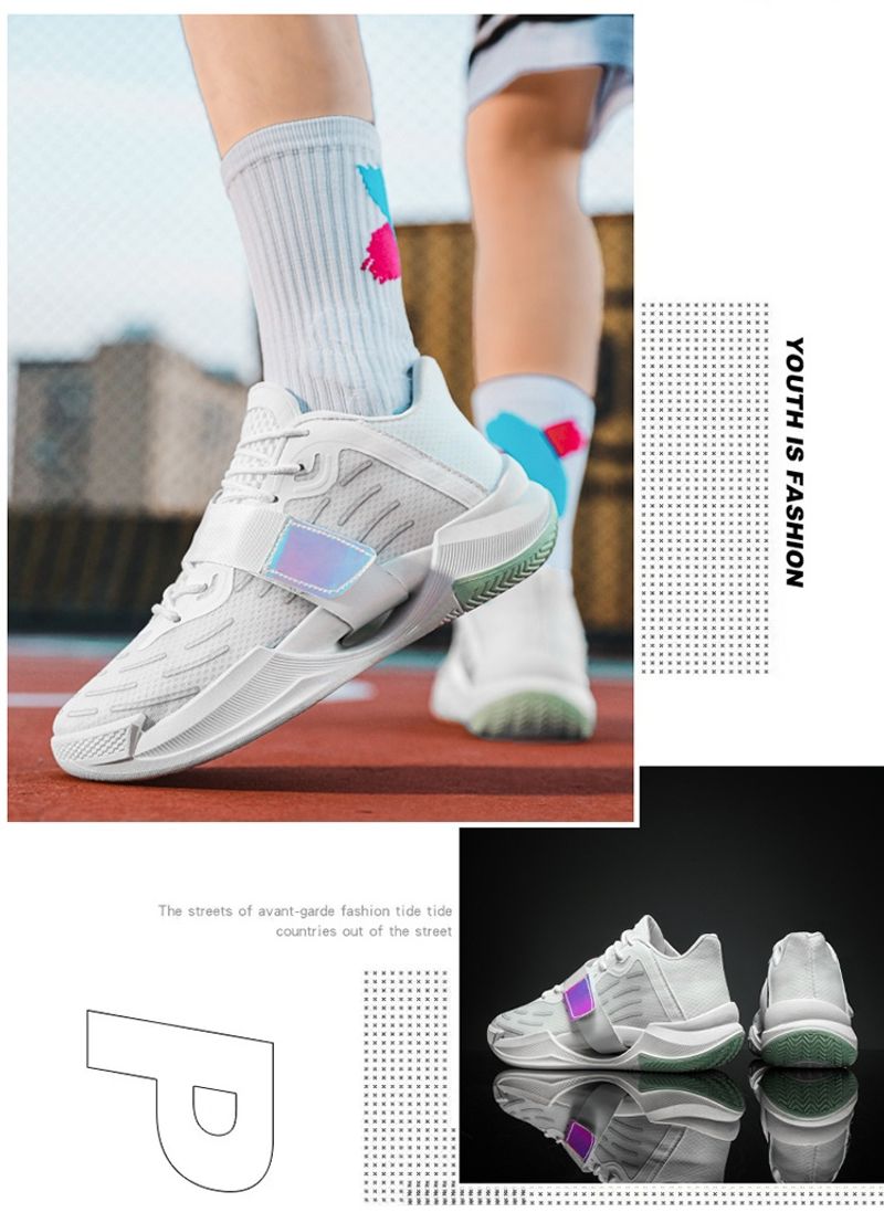 Basketball-Schuhe Herren im Sommer neue Herrenschuhe mit Stickstoff-Technologie, niedrige, solide Sportschuhe für Jungen_voghion.com