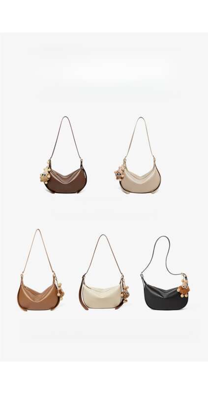 Leather Dumpling Shoulder Bag For Women High-end Crossbody Style_voghion.com
