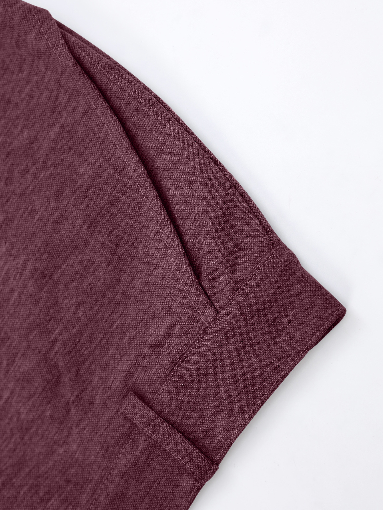 Vêtements pour hommes, haute élasticité, texture quatre saisons, boutons, petites jambes décontractées_voghion.com