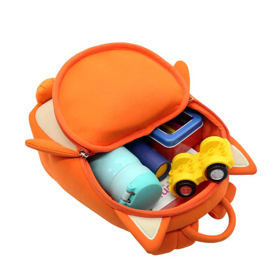 NOHOO Toddler Children School Bag Boys Kids Waterproof Backpack Kindergarten Girls 3D Cartoon Shape Mochila for 2-7_voghion.com