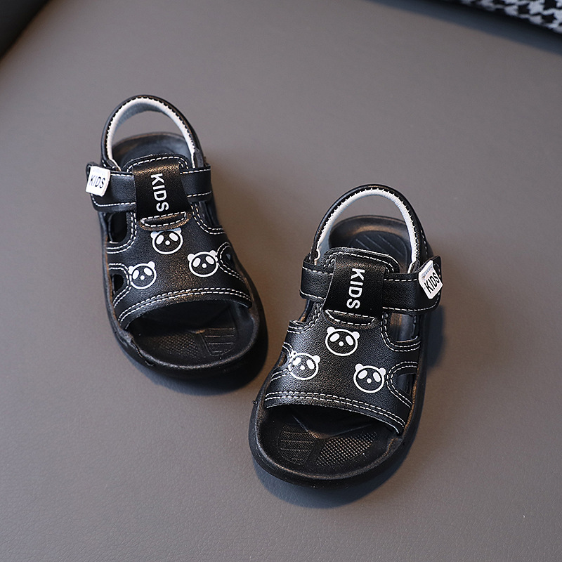 Kid's Clothing Baby sandals for girls 1-6 years old 2 boys cartoon beach shoes 2024 summer new children's non-slip soft-soled toddler shoes_voghion.com