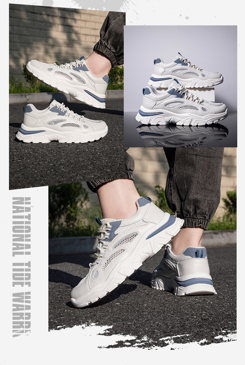 strength couples, 2024 summer new men's breathable mesh sports running shoes, _voghion.com